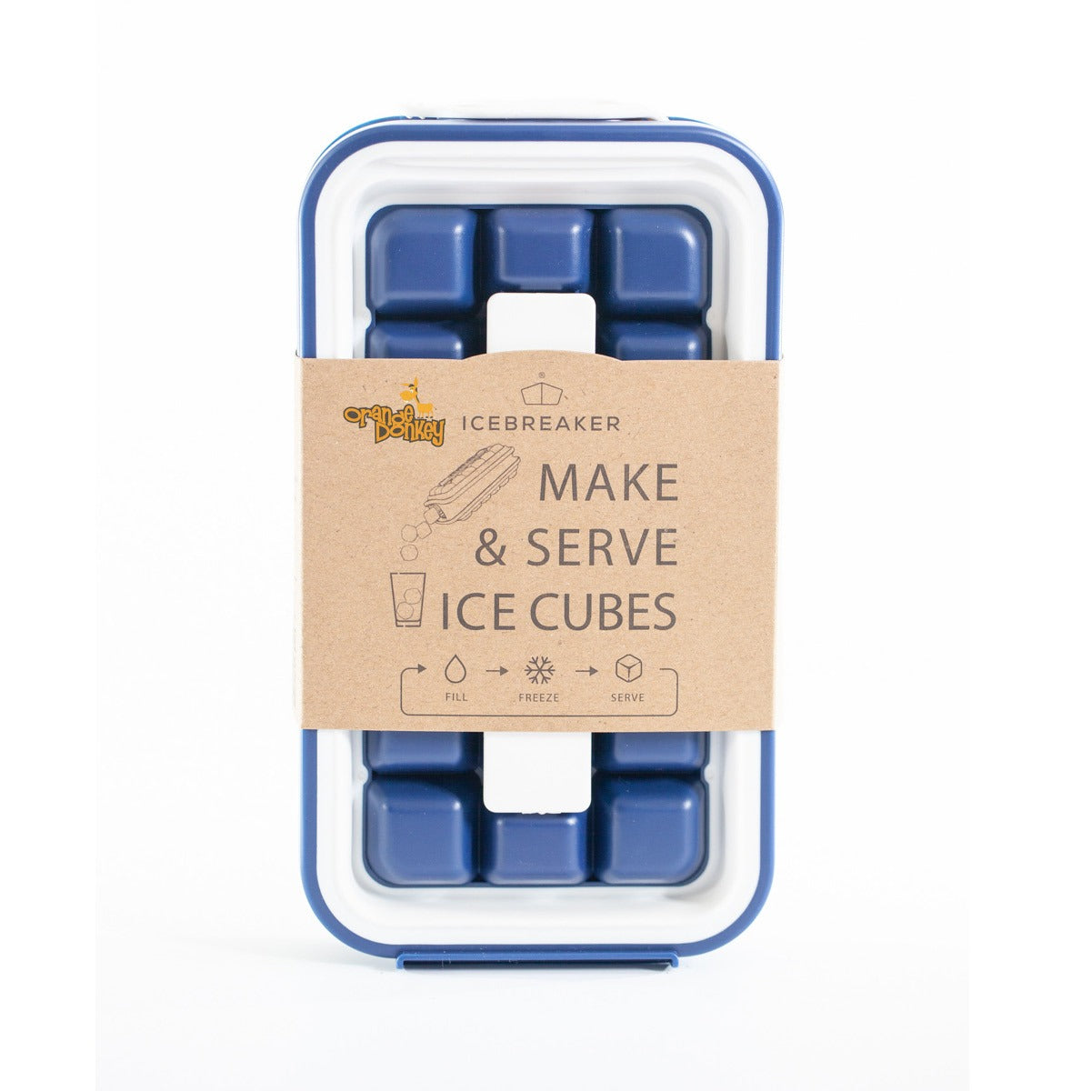 Orange Donkey - Icebreaker - IJsblokjesvorm