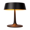 Atmooz - Tafellamp Matcha - Zwart & Goud - Ø 28 cm - Metaal - Dimbaar