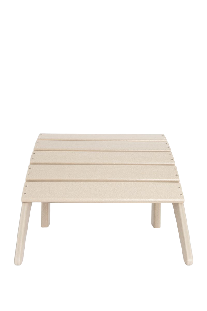 Sissy-Boy Lichtbruine fanback chair voetenbankje