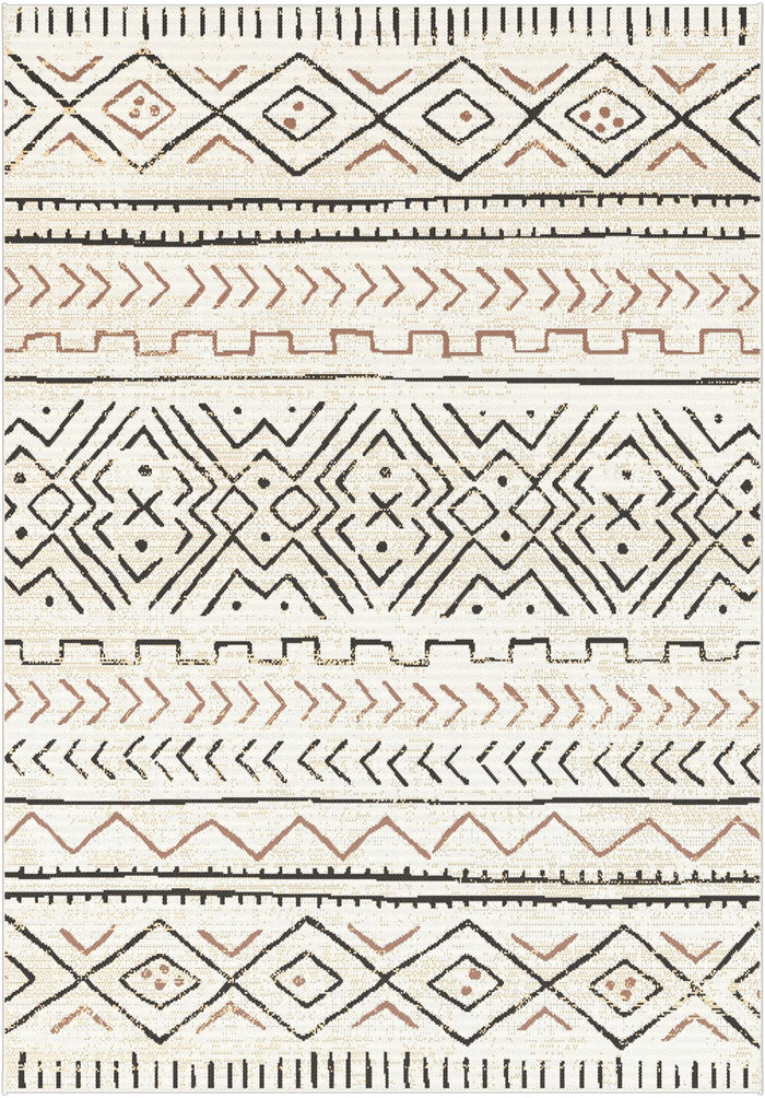 Malawi karpet - 200x290 cm - oker