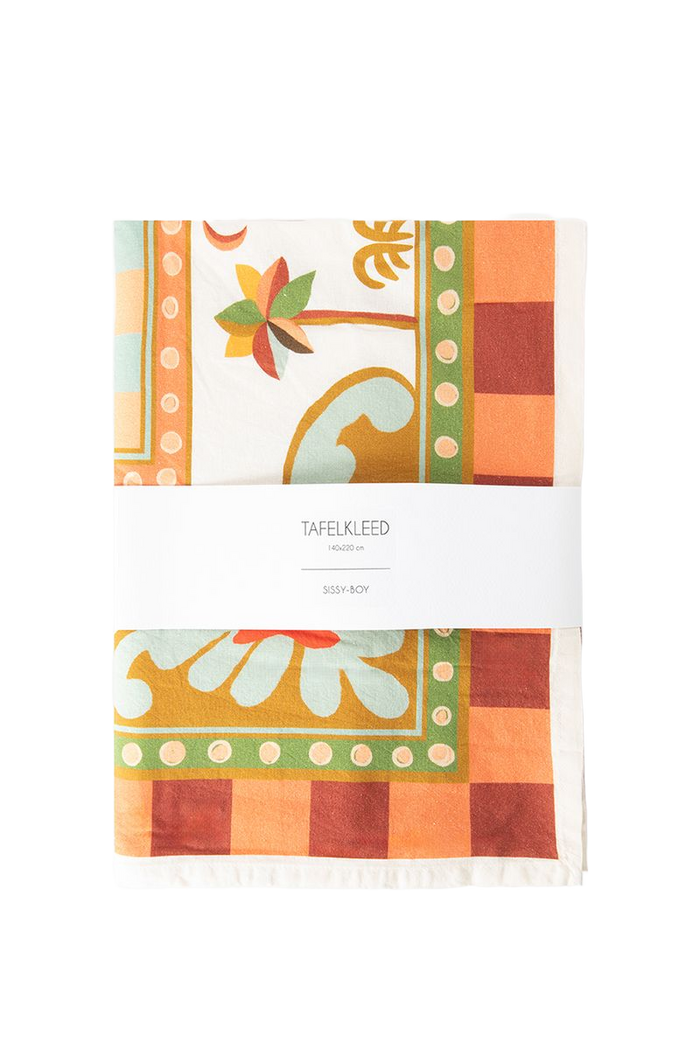 Sissy-Boy Multicolour tafelkleed met print (140x220cm)