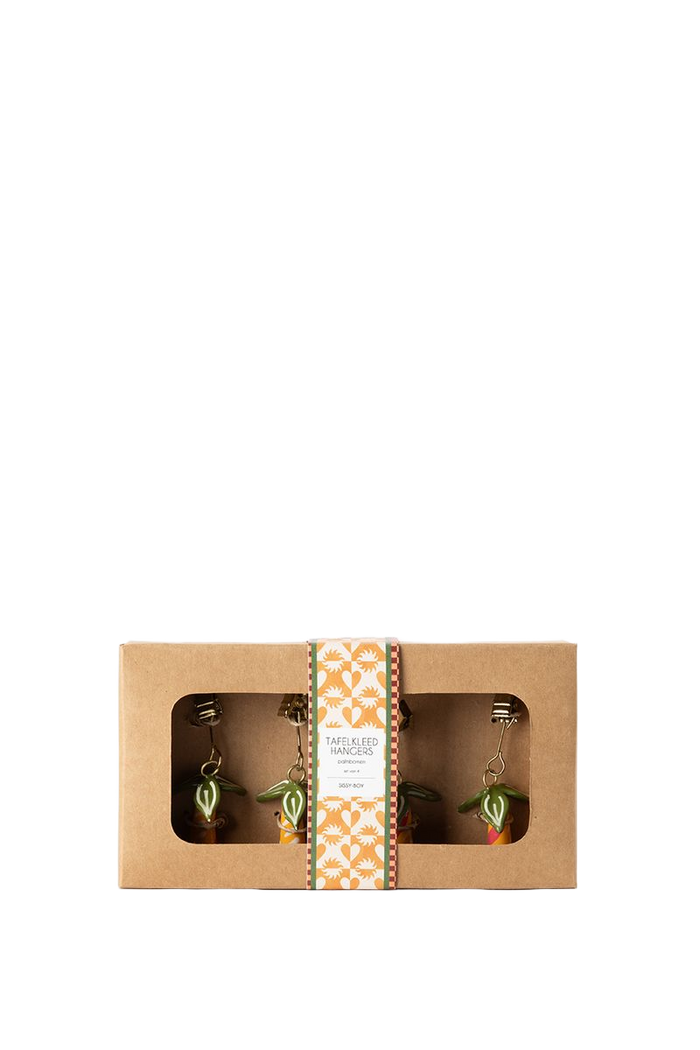 Sissy-Boy Tafelkleedgewichtjes met clip en palmboom