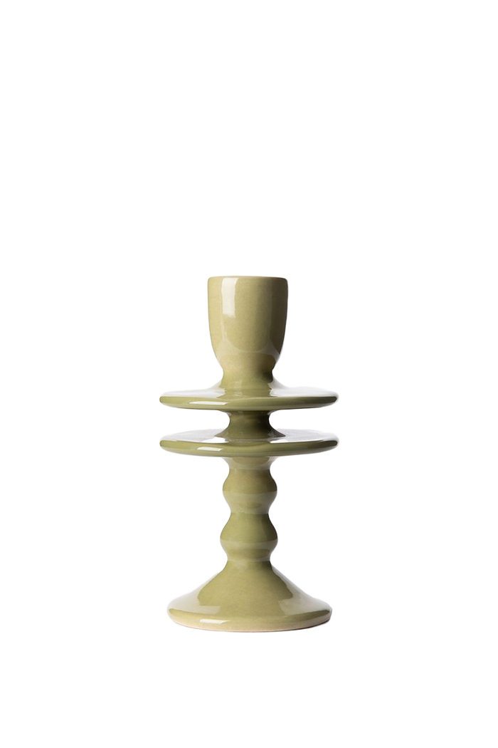 Sissy-Boy Lichtgroene ruffle kandelaar