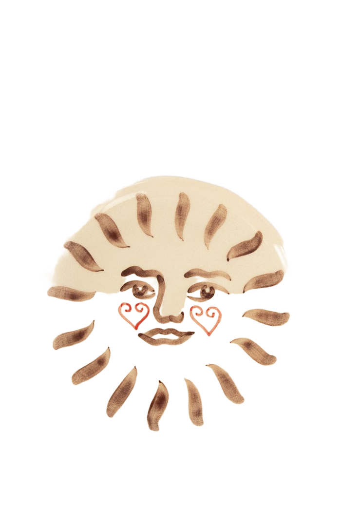 Sissy-Boy Beige ontbijtbord cheaky heart