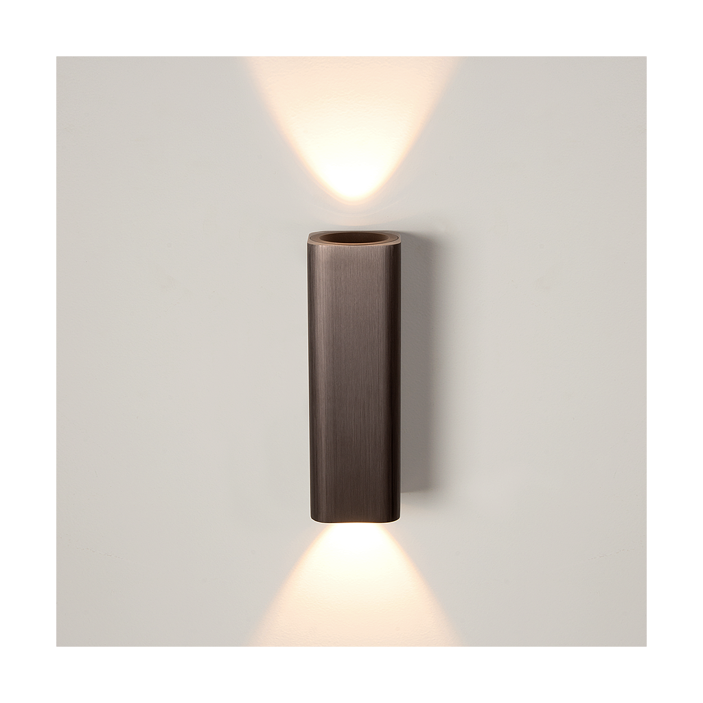 Atmooz Solito - Wandlamp - Brons - LED - 6.5 x 6.5 x 20 cm