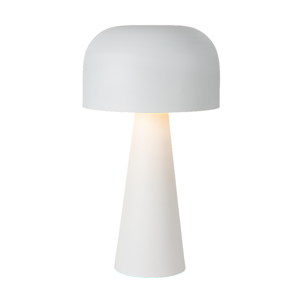Atmooz Mush - Tafellamp - Wit - Paddenstoel - Mushroom - 25x45x25cm