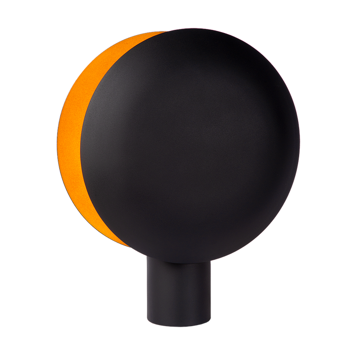 Atmooz Copple - Tafellamp - Zwart & Goud - Rond - 20x35x45cm - Metaal