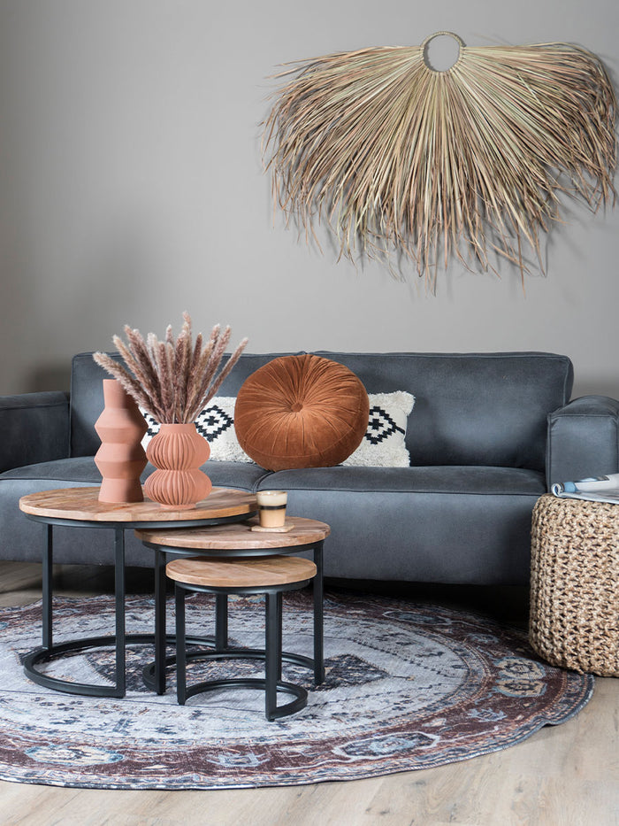 Home67 - Salontafel Set van 3 - Industriële Salontafelset Erjan -