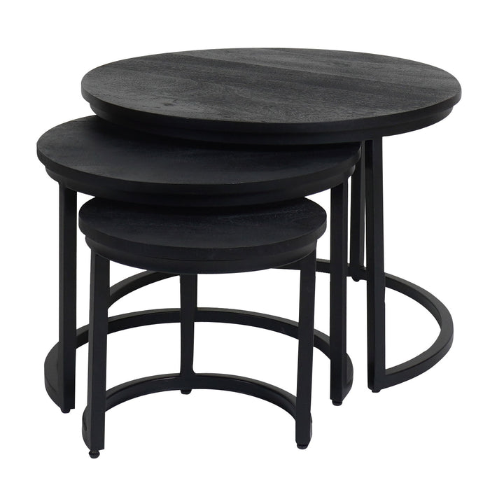 Home67 - Salontafel Set van 3 - Industriële Salontafelset Erjan -