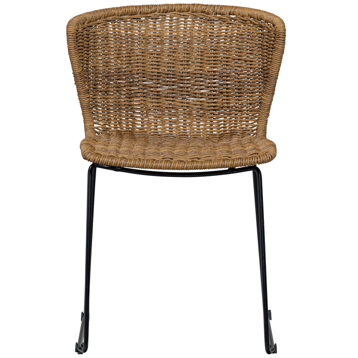 WOOOD Wings Tuinstoelen - Touw|Metaal - Naturel - Set van 2