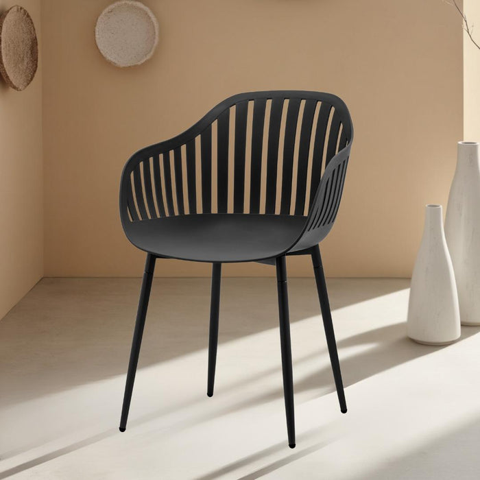 DS4U - Harry terrasstoel - zwart