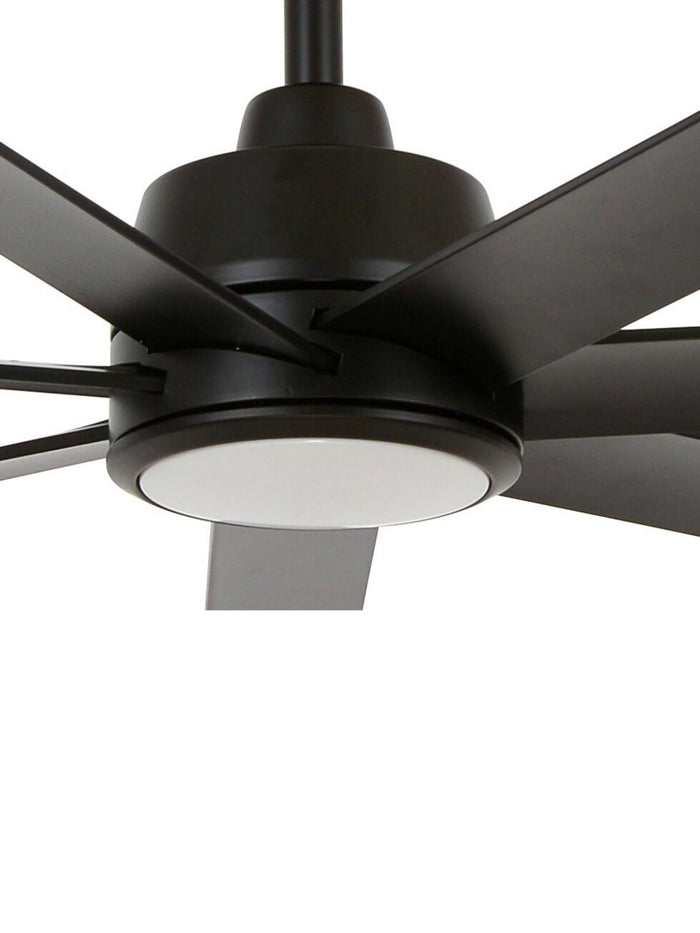 Lucci Air Plafondventilator Airfusion Atlanta Zwart 12W Led Ø 142cm