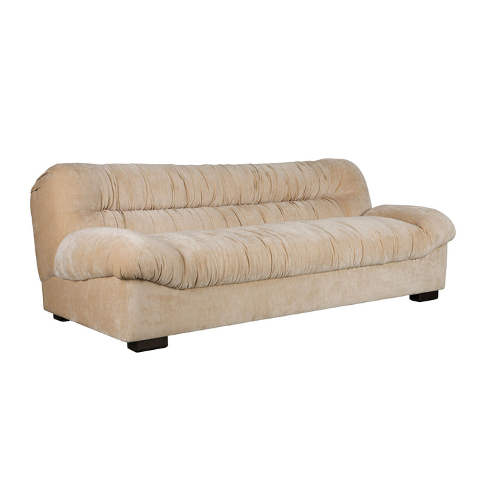 Dutchbone Douglas 3-zitsbank Velours Beige