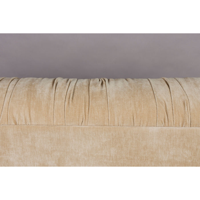 Dutchbone Douglas 3-zitsbank Velours Beige