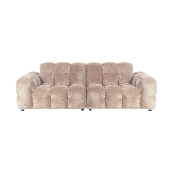 Dutchbone Hackman 3-zitsbank Velours Beige