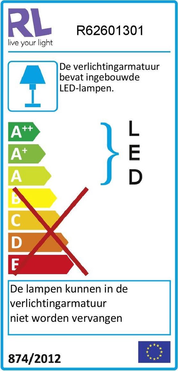 Trio PUTZ - Plafonnière - Wit - LED - IP44