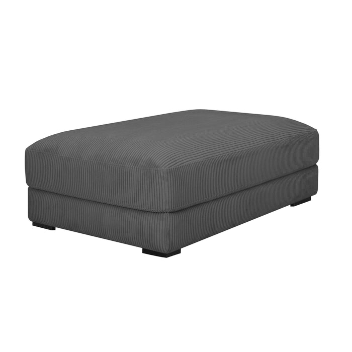 by fonQ Snug Hocker - Rib - Donkergrijs