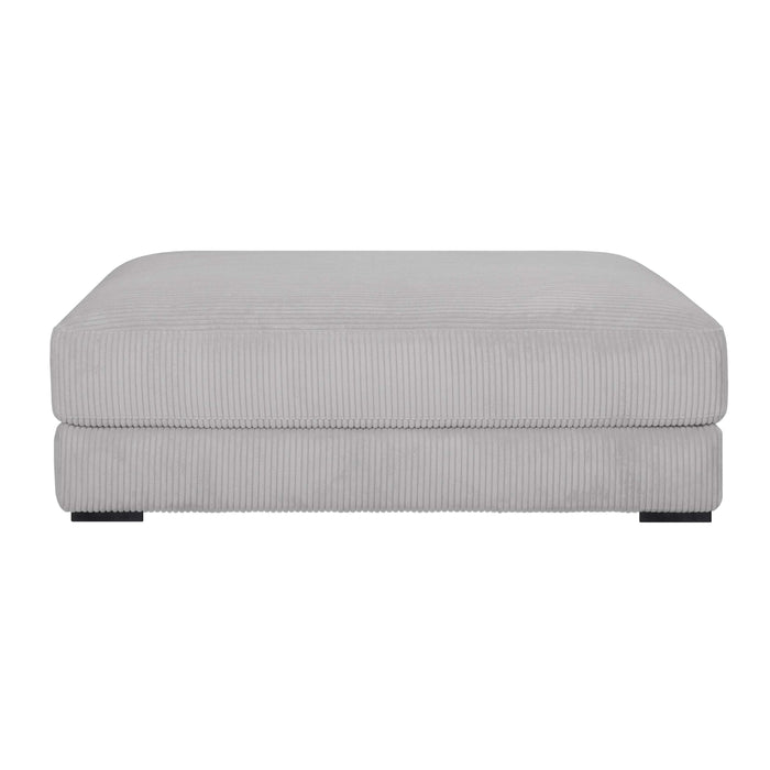 by fonQ Snug Hocker - Rib - Lichtgrijs