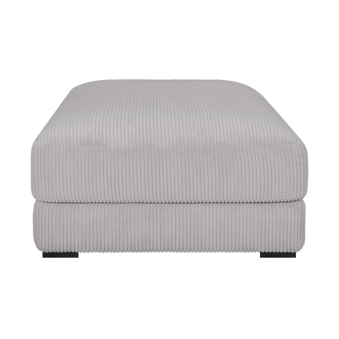 by fonQ Snug Hocker - Rib - Lichtgrijs