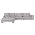 by fonQ Snug 4-zits Hoekbank met Chaise Longue Links - Lichtgrijs
