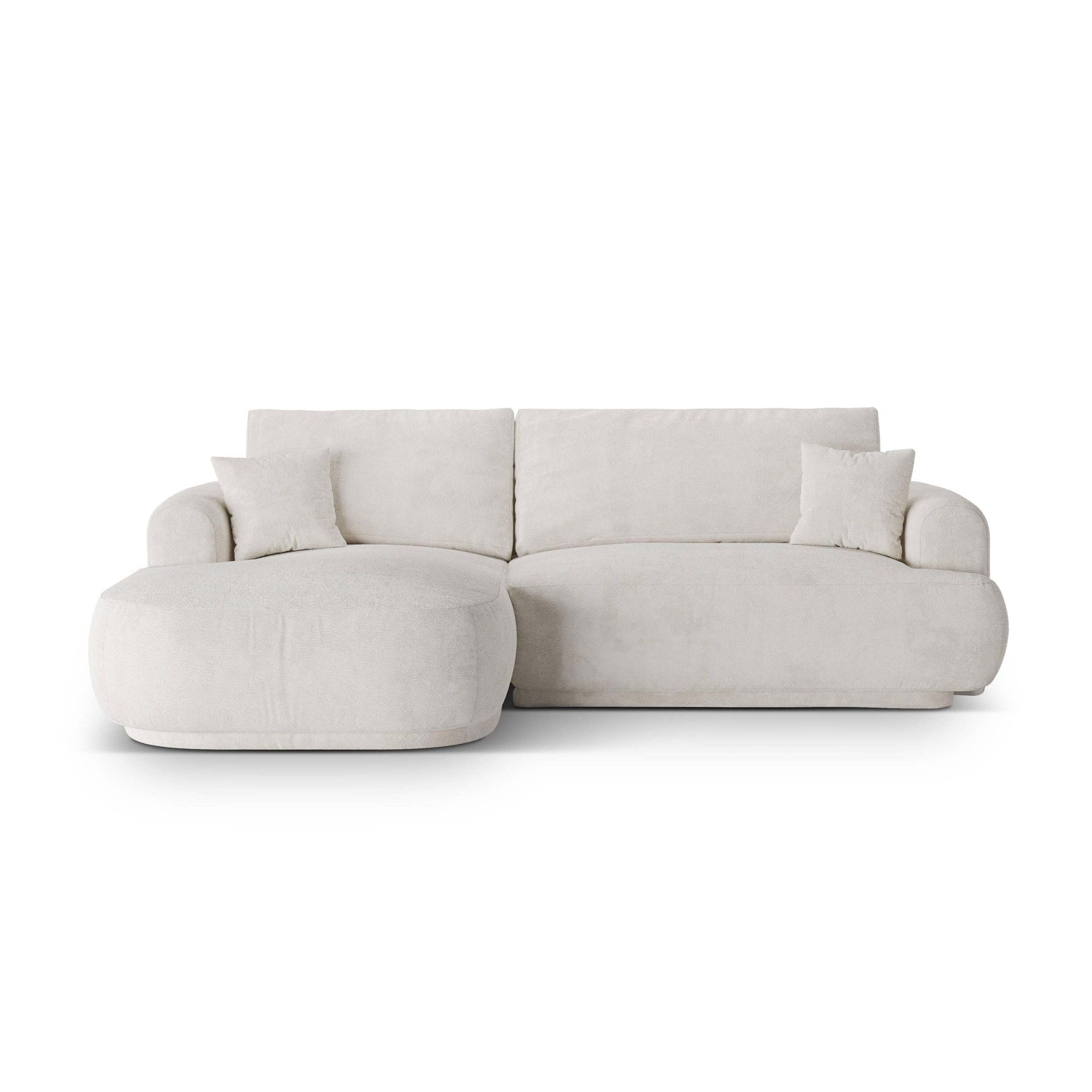 Micadoni Hoekslaapbank links met opbergvak Ella