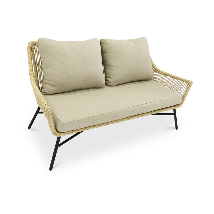 sweeek - Lage wicker loungeset 4 plaatsen - Kuta