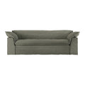 HKliving Nomad 3-zitsbank - Linnen - Army Green
