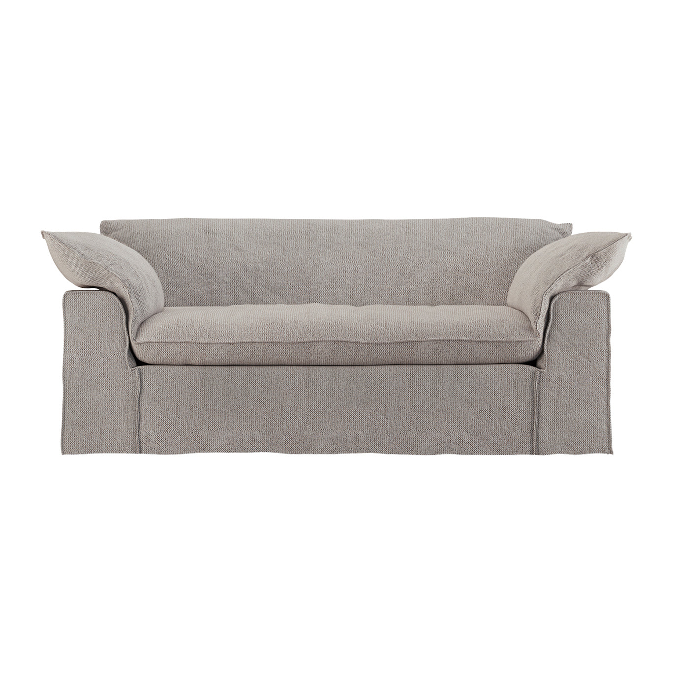 HKliving Nomad 2-zitsbank - Sneak - Light Grey