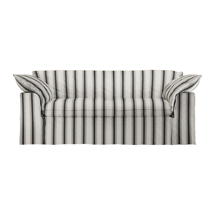 HKliving Nomad 2-zitsbank - Rocco - Chalkstripe