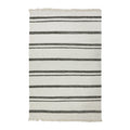HKliving Striped Woolen Kelim Vloerkleed 200 x 300 cm - Crème