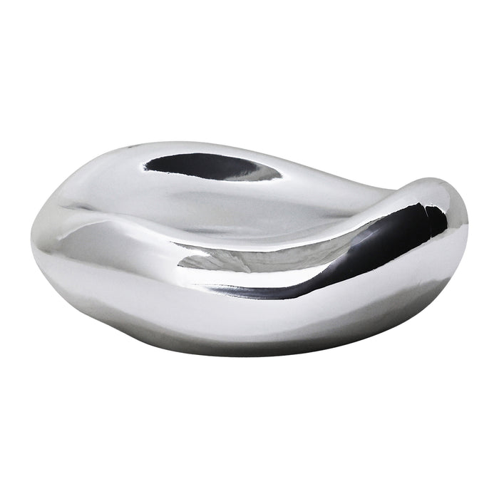 HKliving Gleam Glass Schaaltje - Chrome