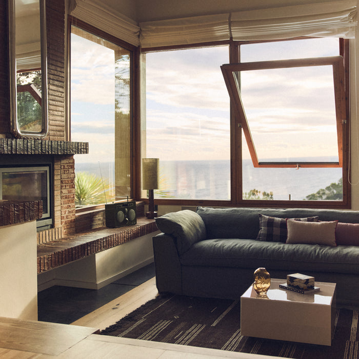 HKliving Nomad 5-zitsbank - Linnen - Army Green