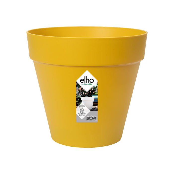 elho Loft Urban Rond 25 - Oker (Geel) - Ø 25 x H 22 cm - Ideaal voor