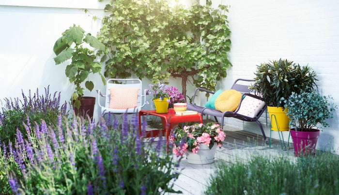 elho Loft Urban Rond 25 - Oker (Geel) - Ø 25 x H 22 cm - Ideaal voor