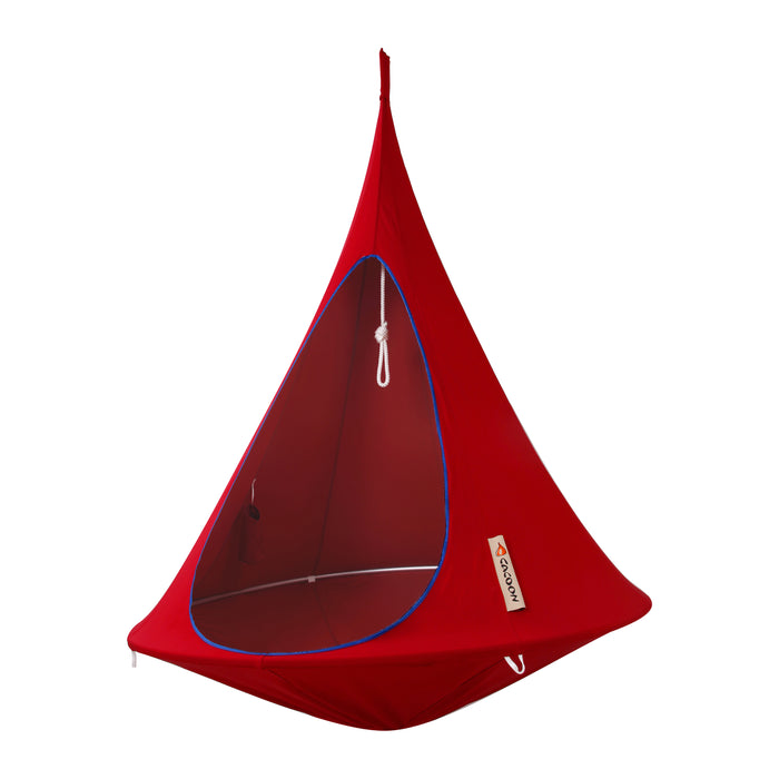 Cacoon Single Hangstoel  - Chili Rood