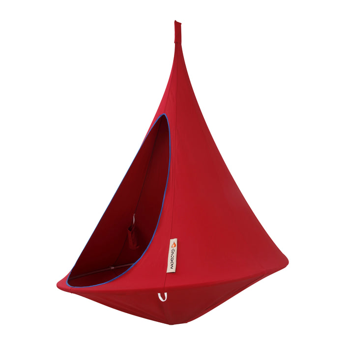 Cacoon Single Hangstoel  - Chili Rood