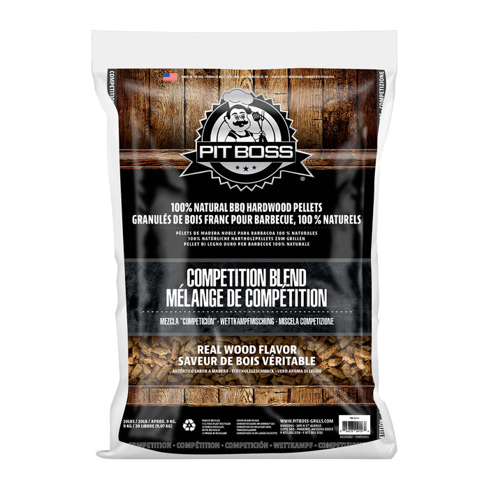 Pit Boss Hardhout Pellets 9 kg - Competition Mix