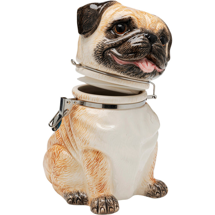Kare Deco Pot Pug 18cm
