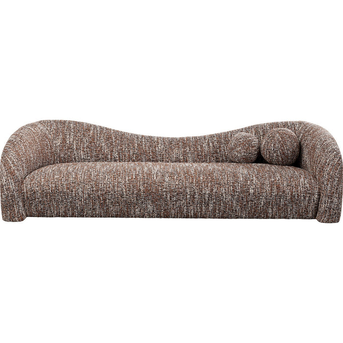 Sofa Livia Melange 3-Zits bruin Kare Design