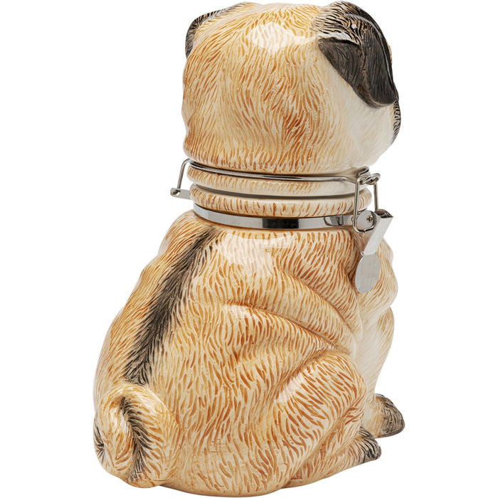 Kare Deco Pot Pug 18cm