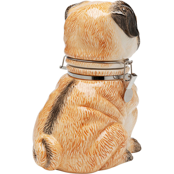 Kare Deco Pot Pug 18cm