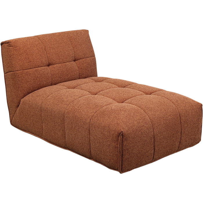 Kare Chaise Longue Boogie Brown 147cm