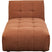 Kare Chaise Longue Boogie Brown 147cm