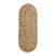 HKliving Soleil Jute Runner 60 x 165 cm - Oval