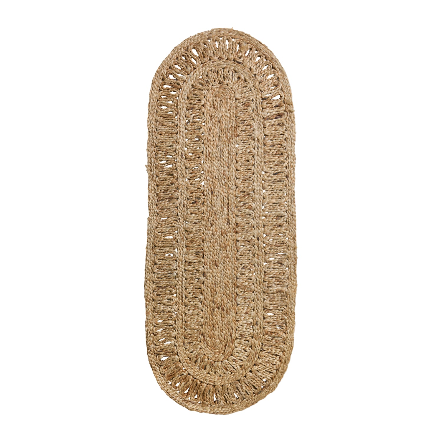 HKliving Soleil Jute Runner 60 x 165 cm - Oval