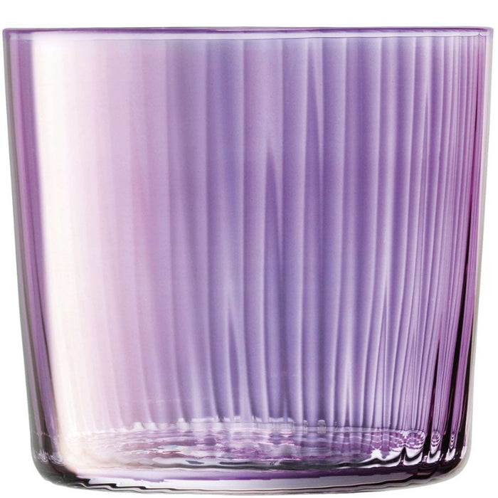 L.S.A. - Gems Tumbler Glas 310 ml Set van 4 Stuks Assorti