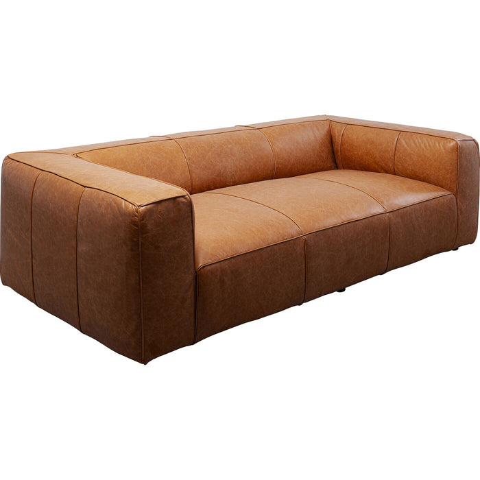 Sofa Cubetto 3-Zits lichtbruin Kare Design