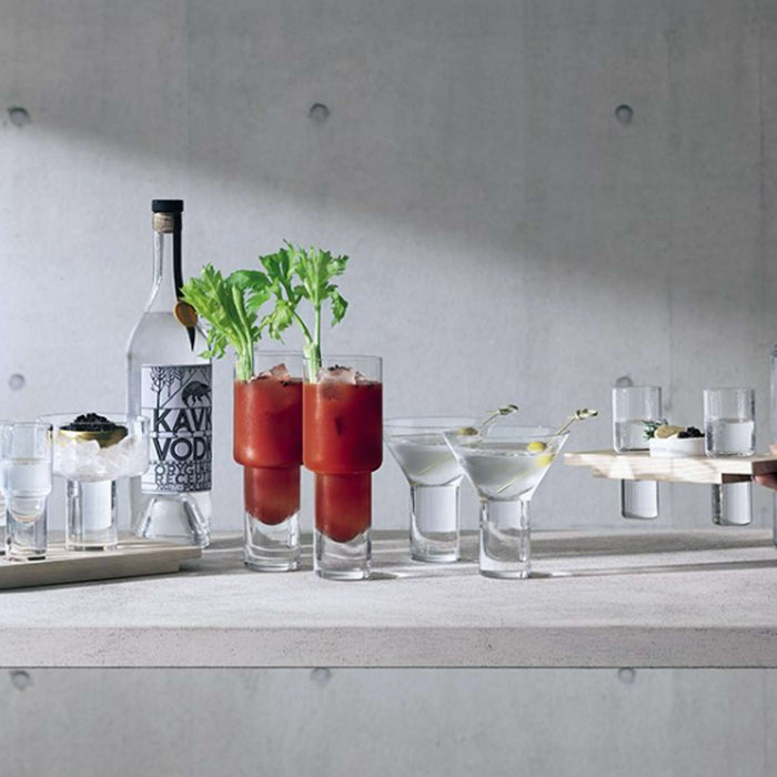 L.S.A. - Vodka Glas 400 ml Set van 2 Stuks