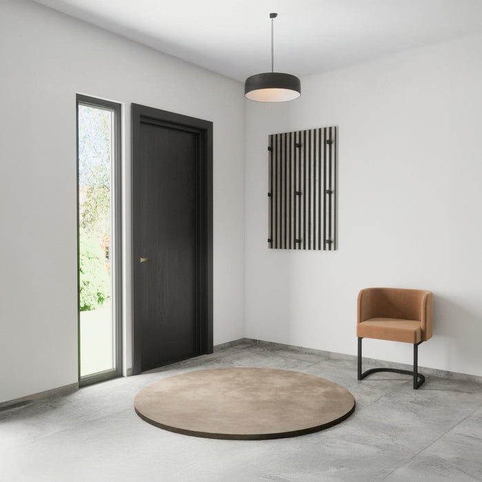 Fjôrd - Kapstok Zwart|Whitewash - 73x3x114cm - Nimes