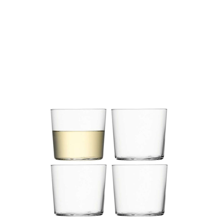 L.S.A. - Gio Tumbler Glas Laag 310 ml Set van 4 Stuks